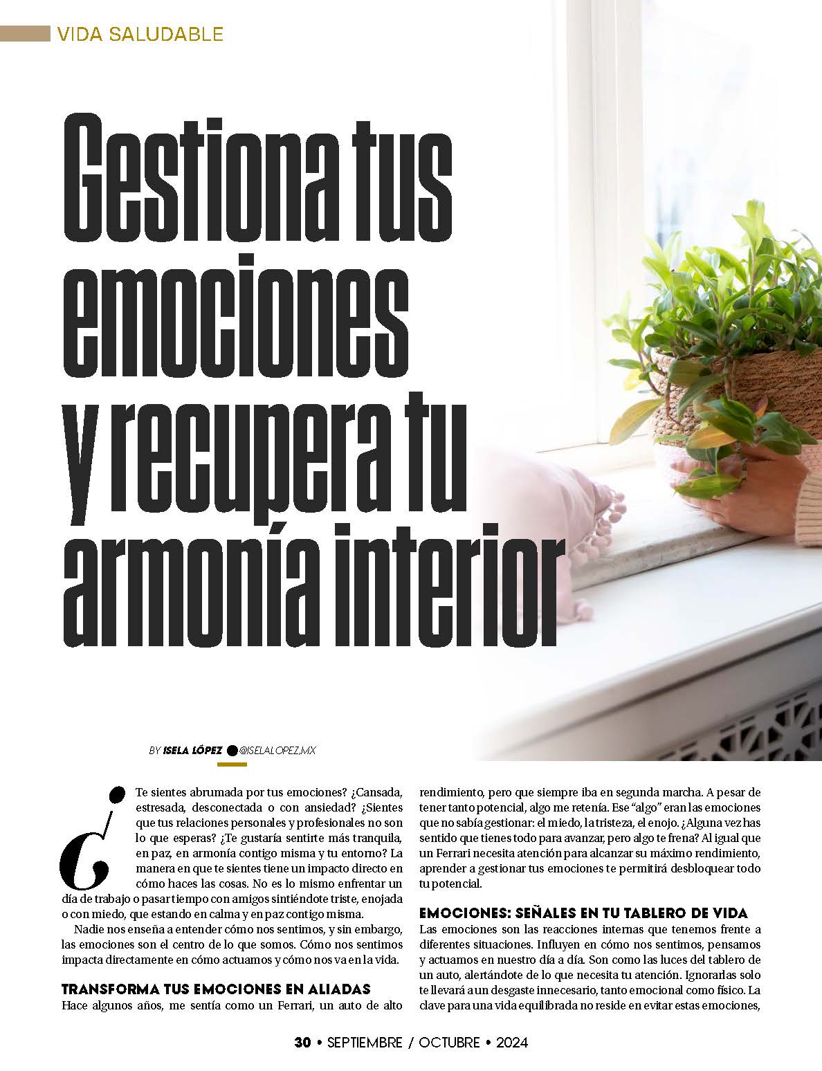 Lifestyle Plus Magazine - Spain Edition - October 2024 - Joanna Federico