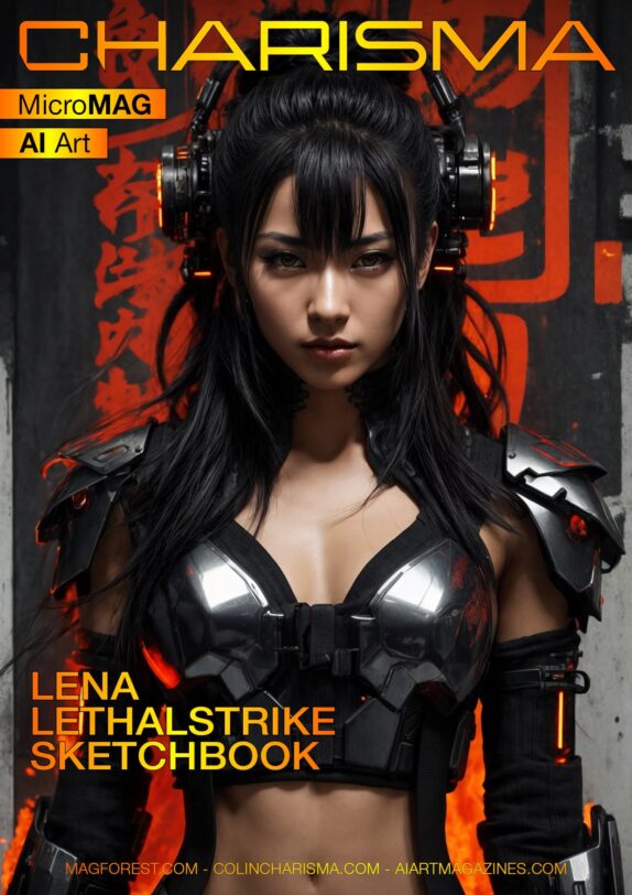 Charisma MicroMAG – Lena Lethalstrike Sketchbook 