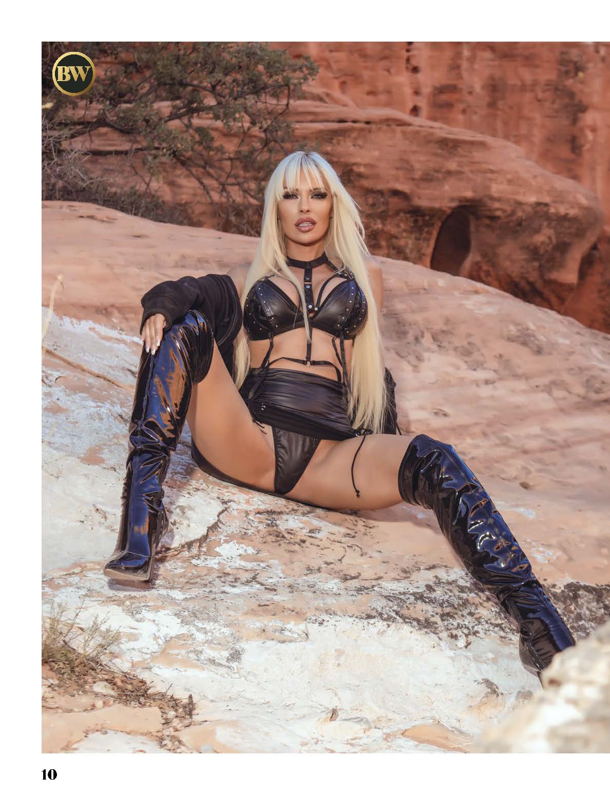 Black Widow Magazine - October 2025 - Jaana Diamant