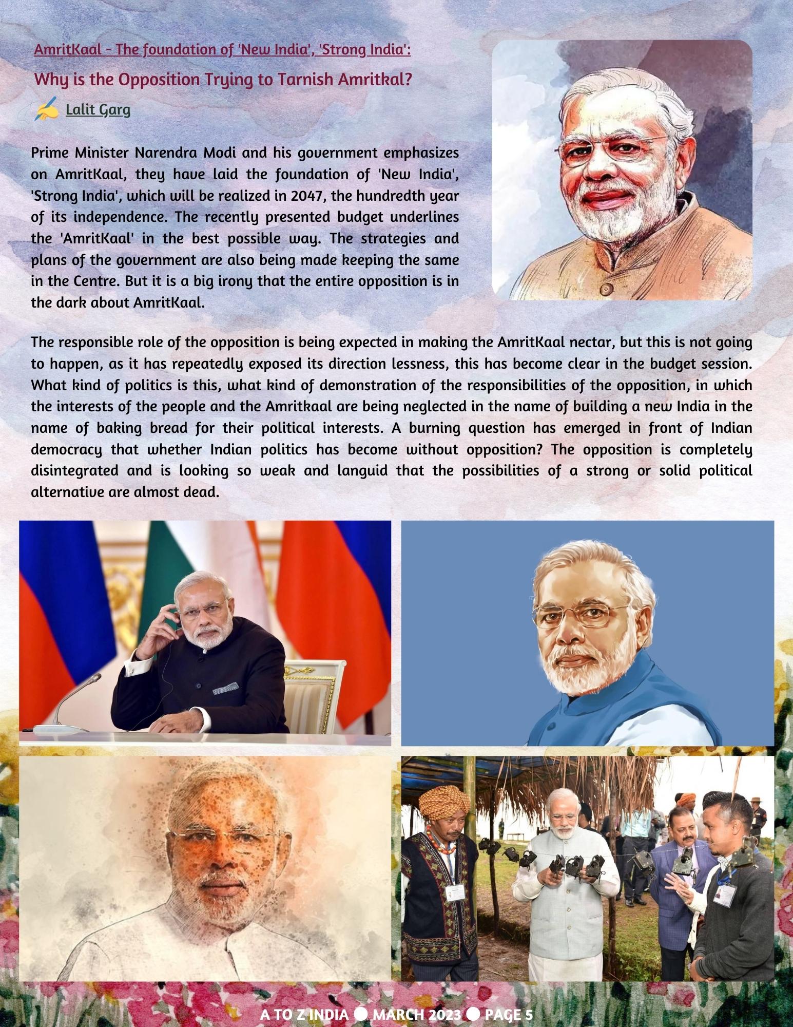 A to Z India Magazine - March 2023
